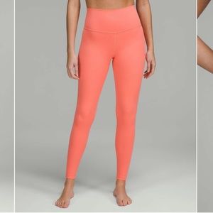 Lululemon Align High-Rise Pant 28" Raspberry Cream